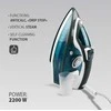 Garų lygintuvas MAESTRO MR-304C 2200W Baltas, Mėlyna
