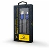 GEMBIRD CC-USB2J-AMCM-2M-BL Gembird Premium džinsai (džinsiniai) Type-C USB laidas su metalinėmis jungtimis, 2m, mėlynas