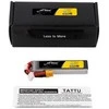 Gens Ace &amp; Tattu Akumuliatorius Lipo Tattu 2s 650 mAh 95C 7,6 V HV su XT30 Long-Pack