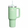 STANLEY termo puodelis Quencher H2.O FlowState 1,18 l pistacijų spalvos