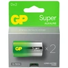 GP Battery GP Baterija Baterija - GP LR20 Super Alkaline 2BL Ilgalaikė Energija