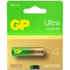 GP Battery Baterija - GP Ultra šarminės AA LR6 baterijos, 4 vnt.