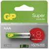 GP Baterija Baterijos - GP Super Alkaline LR03 8Vnt Ilgalaikė Energija