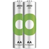 GP Battery Įkraunama baterija – GP ReCyko 2600 mAh R6 AA, 2 vnt.