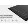 Grafikos Planšetė - HUION 1060 Inspiroy Plus 8192 Lygio Pieštukas su 12 Greitųjų Mygtukų