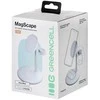Green Cell Žalias Cell MagScape Stand 3w1 MagSafe balta