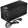 Green Cell Žalias Cell Nepertraukiamo maitinimo šaltinis (UPS) Greencell 1000VA 700W PowerProof su LCD ekranu