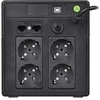 Green Cell Žalias Cell Nepertraukiamo maitinimo šaltinis (UPS) Greencell 1000VA 700W PowerProof su LCD ekranu