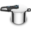 Greitpuotis - TEFAL SECURE TRENDY 8L Nerūdijančio Plieno su Garų Krepšeliu