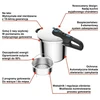 Greitpuotis - TEFAL SECURE TRENDY 8L Nerūdijančio Plieno su Garų Krepšeliu