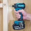Gręžtuvas - MAKITA DDF083Z 18 V juodas, turkio spalvos