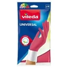 Vileda Ultramax Box flat mop with kitchen set | 1 pair of Universal gloves + 1 Actifibre Pro kitchen cloth
