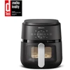 Gruzdintuvė Fritiūrinė - Philips 2000 Serija NA221/00 4.2L 1500W Jutiklinis Valdymas Juoda/Sidabrinė