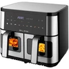 Gruzdintuvė Namų ir virtuvės prietaisas - BLOW AIR FRYER 2500W 9L Su 8 Išankstiniais Programomis Juodas