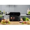 Gruzdintuvė Zelmer ZAF9000 Air Fryer 5.5 l + 3.5 l 2700 W juodas