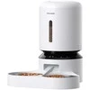 Petlibro Granary maisto dozatorius su dvigubu dubeniu, Wifi, 5L (baltas)