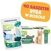 Gyvūnų maistas - ANIMAL ISLAND su balta žuvimi in Broth Wet Cat Food 40x85g