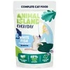 Gyvūnų maistas - ANIMAL ISLAND su balta žuvimi in Broth Wet Cat Food 40x85g