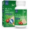 Gyvūnų papildas - POKUSA RawDietLine MSM ir erškėtuogių 120 vnt.