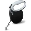 HILTON Smart dog XL (40kg) - retractable pavadėlis - juodas-pilkas - 7 m