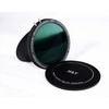 Filtrų Laikiklis - H&amp;Y Revoring Magnetiniai Aliuminiai Dangteliai 37-49 mm Juodi