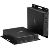 HDBaseT Siųstuvas - Lindy 100m Cat.6A Type C 4K60 Vaizdo Duomenų HDBaseT 3.0 Išplėtiklis 100W Juodas