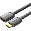Vention HDMI-A kištukas su HDMI-A moterimi 4K HD PVC kabelis 3 m ventiliacijos AHCBI (juodas)