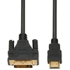 IBox ITVFHDDVI012 HDMI to DVI cable FullHD 1080p 2 m juodas