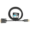 IBox ITVFHDDVI012 HDMI to DVI cable FullHD 1080p 2 m juodas