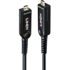HDMI Kabelis - Lindy 38544 30 M Optinis Hibridinis „Micro-HDMI“ 8K60 Kabelis Juodas