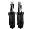 HDMi Kabelis - LINDY Apsaugotas Pluoštinis Hibridinis HDMI 8K60 Kabelis, 15 m, Juodas
