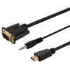 Savio Cl-198 HDMI cable 1.8 m HDMI Type A (Standard) Juodas