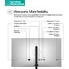 Hewlett Packard (HP) Monitorius - HP 727pq 27" QHD 2560x1440 120 Hz USB-C, RENEW, Sidabrinė/Juoda