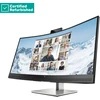 Hewlett Packard (HP) Monitorius - HP E34m G4 34" Lenktas WQHD Konferencijų Monitorius, Atnaujintas, Juoda