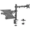 Hismart 17”-32” monitoriaus ir 10”-15.6” nešiojamo kompiuterio laikiklis