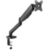 Hismart 17“-32“ monitoriaus spyruoklinis laikiklis, juodas