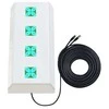 Hismart Antenos - 5G LTE CBRS 2x2 MIMO 1.7-3.8GHz 2x 14dBi su 15m Kabeliais