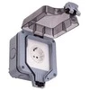 Hismart Laidinis Lizdas - EU 1Ch IP66 250V 16A 0-40°C