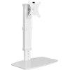 Hismart Monitoriaus Laikiklis - Vieno Monitoriaus Stovas 17"-32" Reguliuojamo Aukščio Baltas