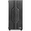 Kompiuterio Korpusas - iBox CETUS 908 Midi Tower ATX, 7 Diskai, Antipirštinis Filtras Juodas