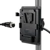 IDX Adapteris - Baterijos Adapteris - V-Lock / V-Mount su 4-Pin XLR Išėjimu 10A