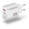 Esperanza EZC105W mains charger 20W Baltas