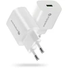 Įkroviklis - everActive SC-250Q 18W Greitas Įkrovimas 3.0 USB Įkroviklis, Balta