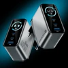 Įkroviklis - everActive SC-670Q Pro 67W 1xUSB-A 2xUSB-C LCD Ekranas Juodas