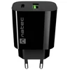 WALL CHARGER NATEC RIBERA 1X USB-A + 1X USB-C 20W Juodas