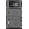 Įkroviklis - Nitecore FX2 Pro Dual Charger for Fujifilm NP T125 LCD