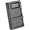 Įkroviklis - Nitecore FX2 Pro Dual Charger for Fujifilm NP T125 LCD