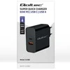 Įkroviklis - Qoltec 52380 65W PD USB-C & USB Juodas