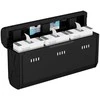 Three-battery charger for GoPro Hero 13 Juodas Telesin (S0-BCG-11-TGP)