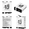 Įkroviklis - Telesin S0-ECB-12-TGP 3-kanalinis USB įkroviklis, 2x 1950mAh akumuliatoriai
